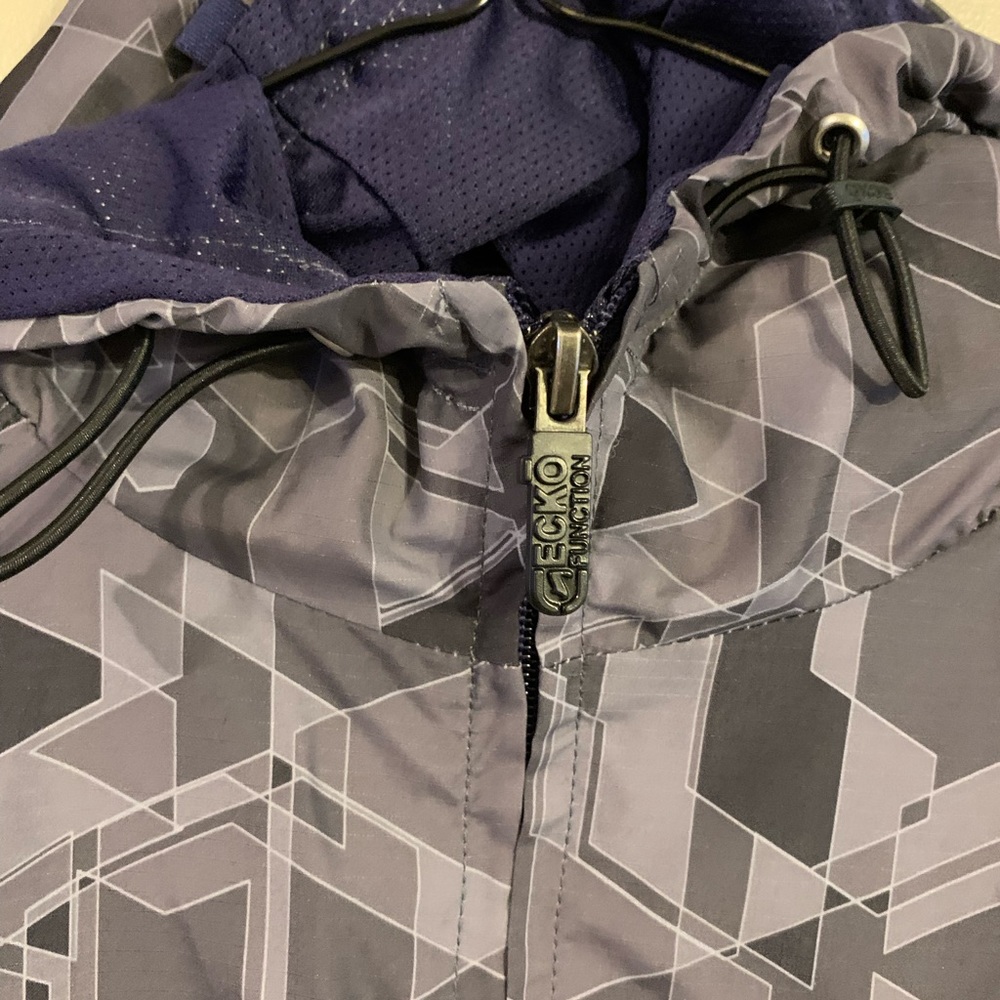 Ecko Function Abstract Geometric Purple Gray Wind… - image 6